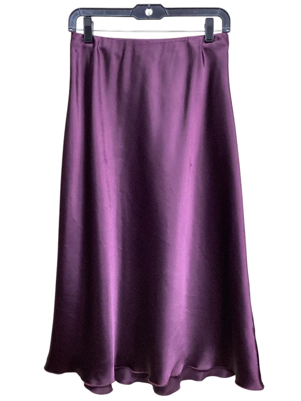 women's pencil pleat skirtsSkirt Maxi By Nicole By Nicole Miller In Purple, Size: M