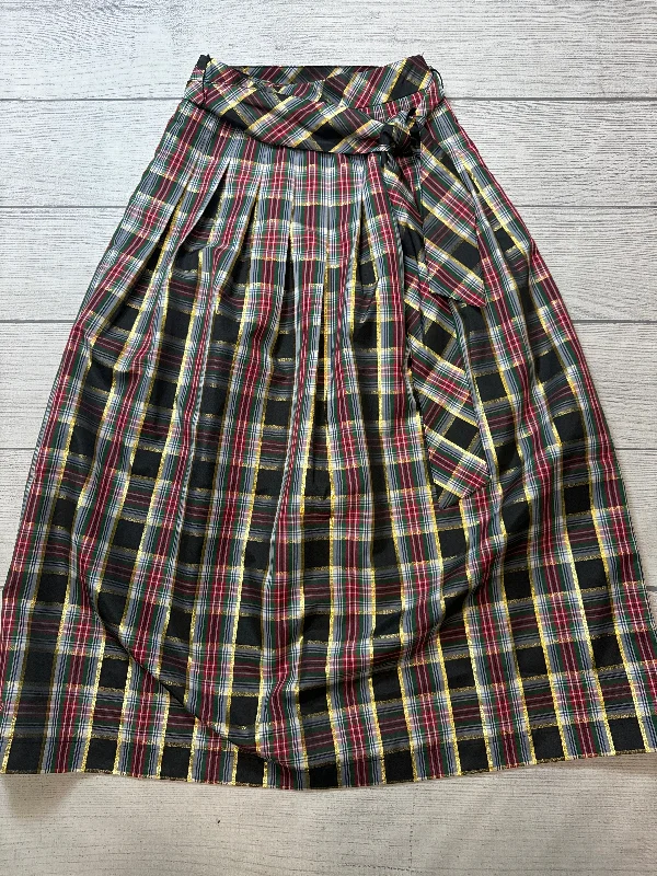 women's maxi skirtsSkirt Maxi By Talbots In Plaid Pattern, Size: 2