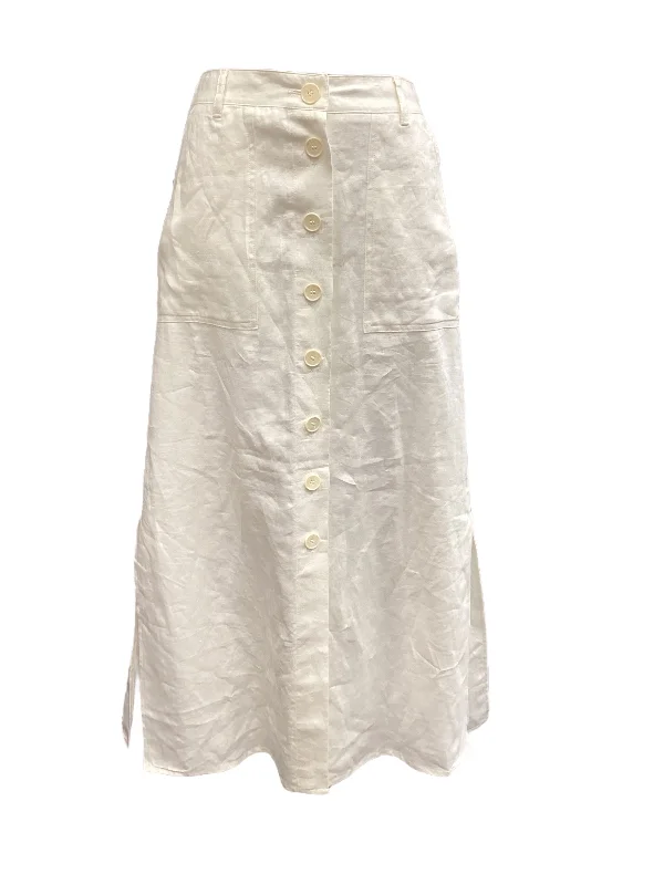 women's lace skirtsSkirt Maxi By Talbots In White, Size: 6