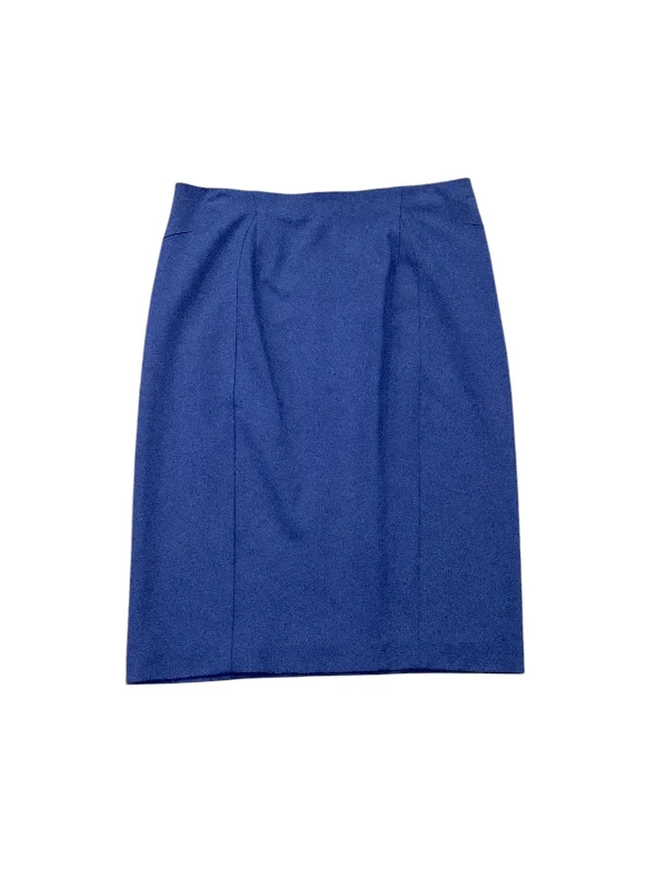 women's silk skirtsSkirt Mini & Short By Ann Taylor In Blue, Size: 6