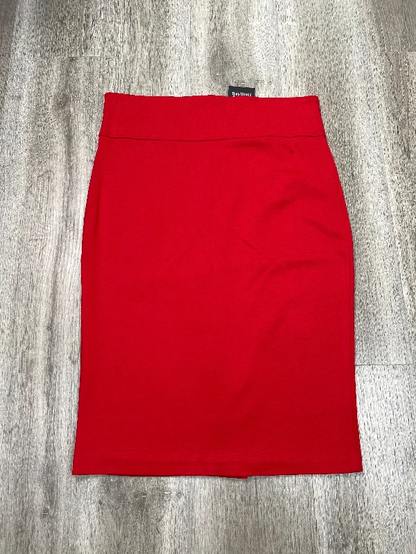 women's stretch skirtsSkirt Mini & Short By BELOVED In Red, Size: Xl