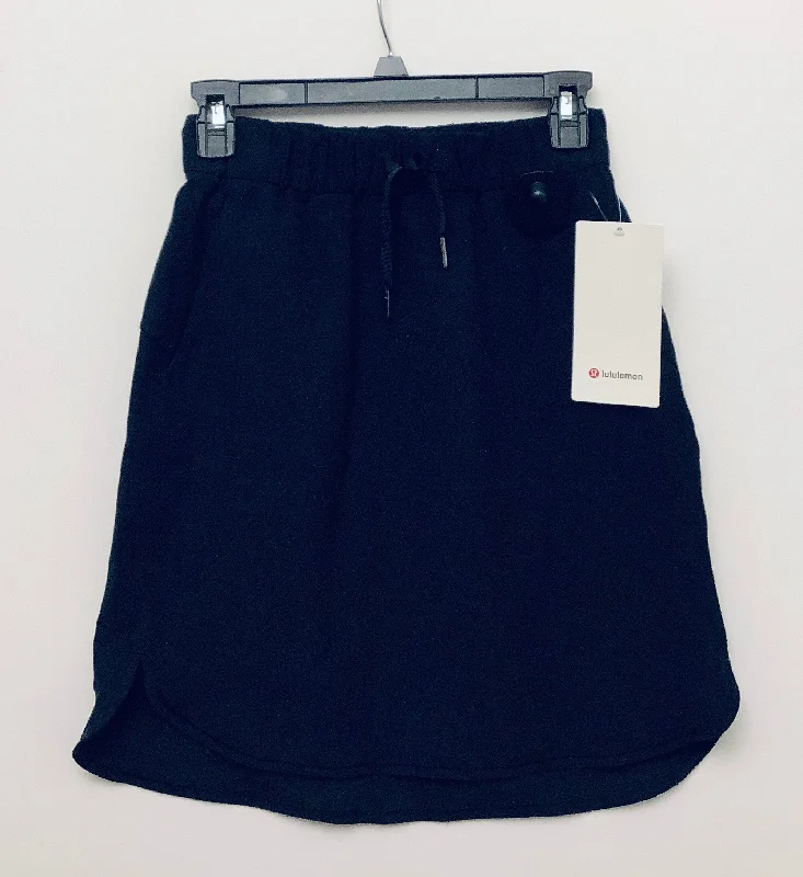 women's polyester skirtsSkirt Mini & Short By Lululemon In Black, Size: 4